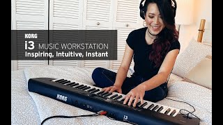 Korg I3 MAT SILVER - Video