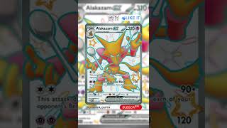 7 Alakazam Full Art Pokémon Cards #pokemon #pokemoncards #pokemontcg #pokemoncommunity #ash #edit