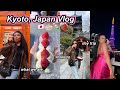KYOTO, JAPAN VLOG 🇯🇵🍓 Food market, Fushimi Inari Shrine, Day Trip!