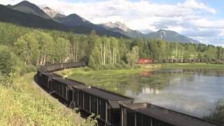 preview picture of video 'CP9619 North - Spillimacheen, BC'
