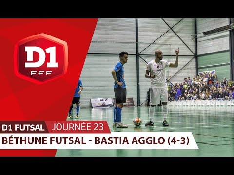 J23 : Bethune Futsal - Bastia Agglo (4-3), le résumé