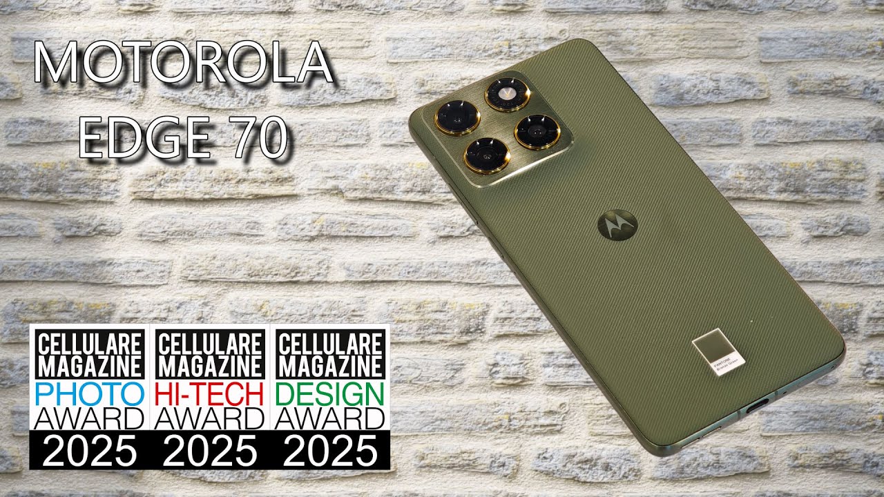 MOTOROLA EDGE 70 - La recesnione di Cellulare Magazine