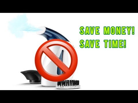 QUICK & EASY Fix for Wrinkled Shirts! *Don't Waste...