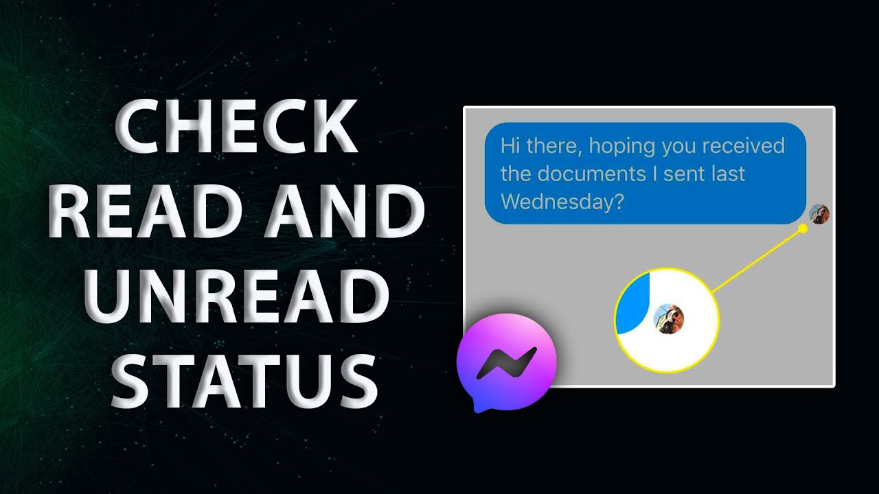 How do I know if someone is reading my Messenger messages?