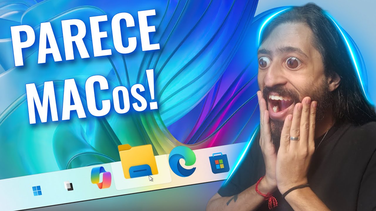 Animação de Dock no Windows 11? 🤯 [FICOU LINDO!!]
