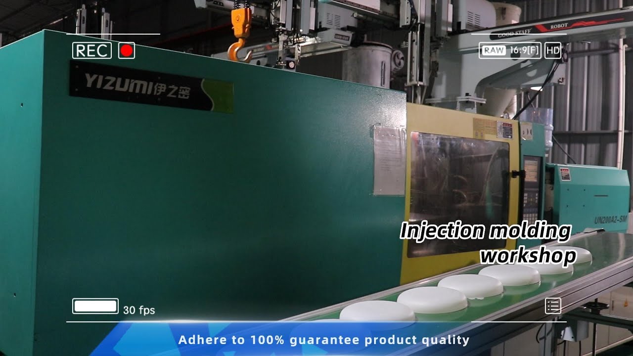 Production workshop for surface mounted frameless panel lights in Chinese factories
