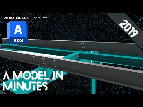 Learn Advance Steel in 20 Minutes....