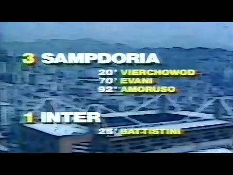 Sampdoria-Inter 3:1, 1993/94 - 90° minuto 