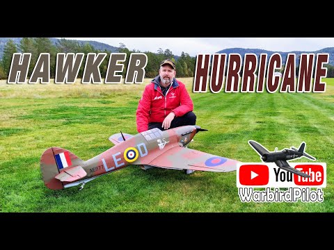 #Seagull Hawker Hurricane w. Saito FG30 four-stroke engine