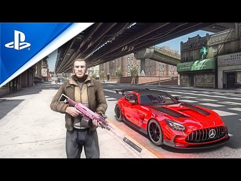 GTA IV- 2020 Remastered PlayStation 5 DEMO Graphics? Ray Tracing RTX 3090 Mod GTA 5 PC Gameplay #100