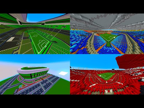 Minecraft Stadyum Yarışması - GÖREV STADYUM - SONUÇLAR - MÜTHİŞ STADLAR!!!