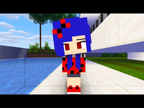 MONSTER SCHOOL : CHICKEN WING MEME LADYBUG - MINECRAFT ANIMATION