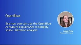 Turning Space Utilization Data into Actionable Insights with OpenBlue Insights AI