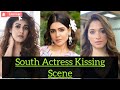 South Actress Kissing Scenes Samantha Anushka Tamannaah Nayanthara Kajal Hot Compilation South Kiss
