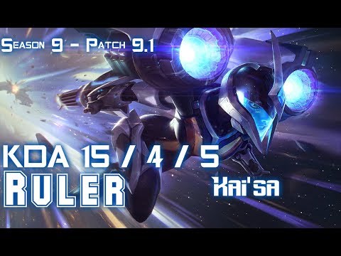 Ruler KAI'SA vs LUCIAN ADC - Patch 9.1 KR Ranked