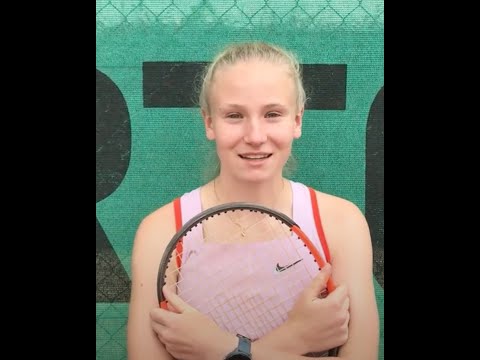 Reine Lambrecht - College tennis recruiting video Fall 2024