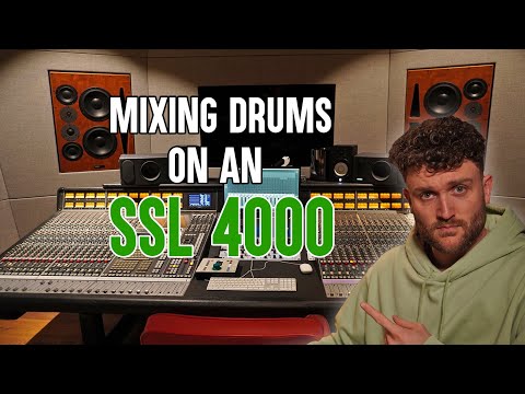 Mixing Drums on an analog SSL 4000 console