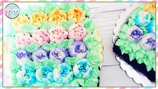 HOW TO USE RUSSIAN PIPING TIPS, MOTHER'S DAY CAKE CUPCAKES