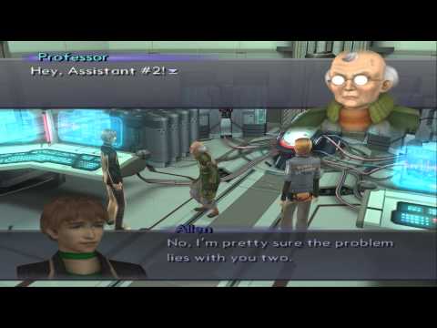 Xenosaga III HD Cutscene 149 - Encroaching Shadow (Elsa) - JAPANESE - REGULAR MODE