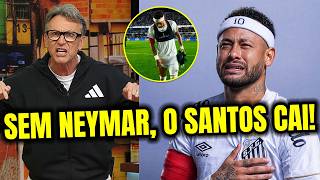 🚨 NETO SE REVOLTA COM LESÃO DE NEYMAR E ALERTA O SANTOS