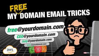 I Created a Free Custom Domain Email for My Startup With No Subscription | AWS & Gmail