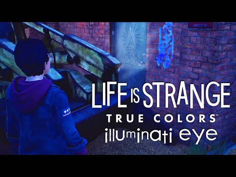 Chloe Price Easter Egg In Life Is Strange True Colors Illuminati Eye Easter Egg!