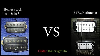 Video thumbnail for Ibanez INF set VS Fleor alnico 5 (sound comparison) by Givarg Lobzhanidze