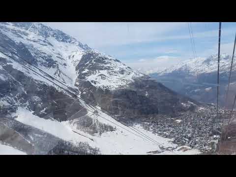 Alpin Express 1. Sektion Morenia nach Saas Fee 26.03.2021