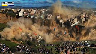 🚨Sicily Worse Today: The Giant Slide Engulfs Half of Sicily - Cliff Niscemi Collapsed at Alarm rate!