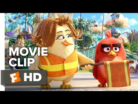 The Angry Birds Movie CLIP - Crossing Guard (2016) - Jason Sudeikis Movie HD