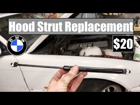 Ep11 BMW E36 Hood Strut Replacement 92'-99' 325i 328i 318i M3