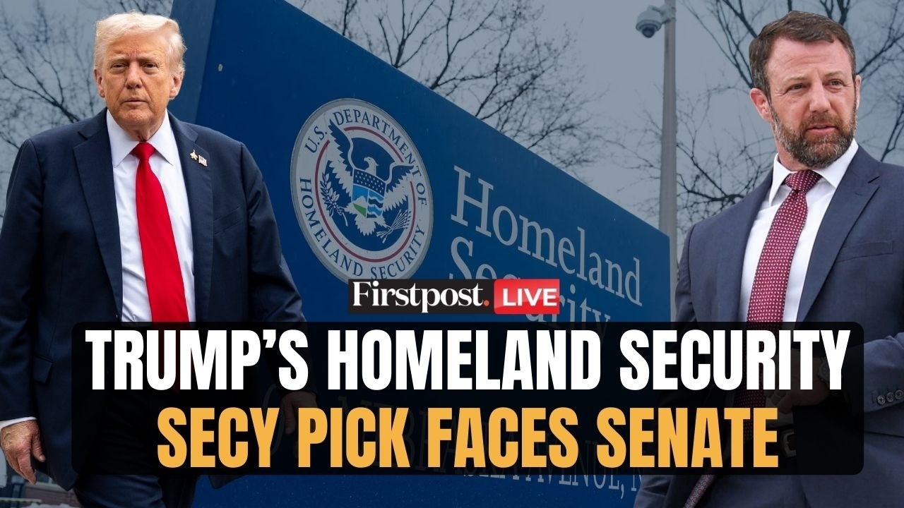 LIVE:  Trump's Homeland Nominee Oklahoma Senate Mullin Appears for Confirmation Hearing