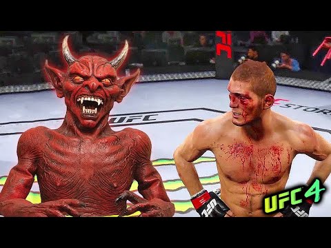 UFC4 | Khabib Nurmagomedov vs. Crazy Devil (EA sports UFC 4)