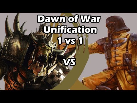 Dawn of War Unification: Two for One 1 vs 1 Steel Legion (Alferifzo) vs Orks (Vrax)