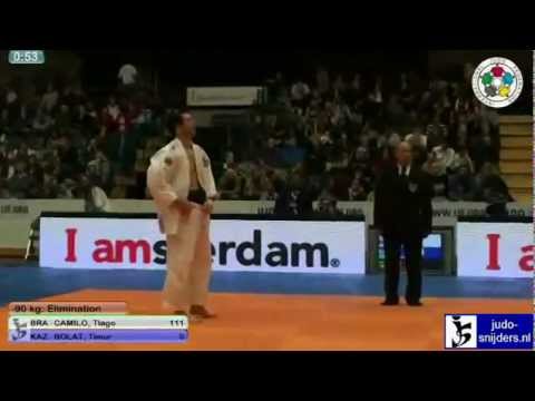 Judo 2011 Grand Prix Amsterdam- Camilo (BRA) - Bolat (KAZ) [-90kg].mp4
