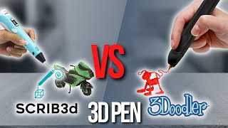 🖥️SCRIB3D 3D Printing Pen vs 3Doodler Create | Best 3D Pens