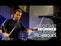 5 Beginner Drumming Techniques With Mike Michalkow