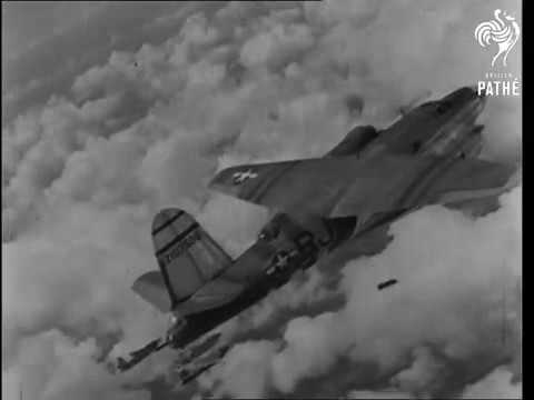 Bombing Retreating Germans Falaise - Normandy 1944