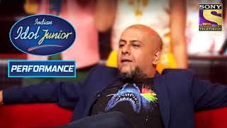 Vishal&#39;s Phenomenal Performance On &#39;Bezubaan&#39; | Indian Idol Junior 2