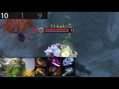 Karl - Tiny | Thunder Predator vs T1  (game 2) BO2 | The International 2021