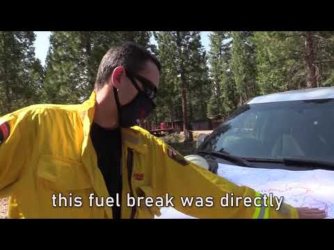 Susanville Fuel Break Hog Fire VIDEO 1