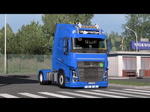 Volvo FH 16 - Euro Truck Simulator 2 v1.27 - Limoges(F) - Toulouse(F)