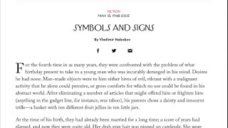Symbols and Signs by Vladimir Nabokov Narrated by Jon Wilkins