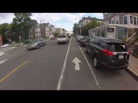 Morning Ride From Hyde Park Ave  to Beacon St