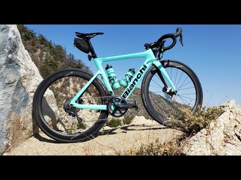 Angeles Crest, Mt Wilson and some amazing views, on The Bianchi Aria with James!