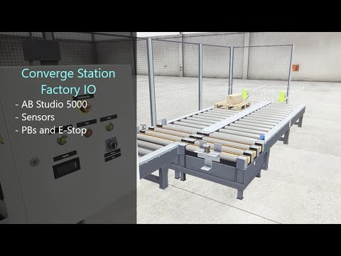 Factory IO: Converge Station - Studio 5000