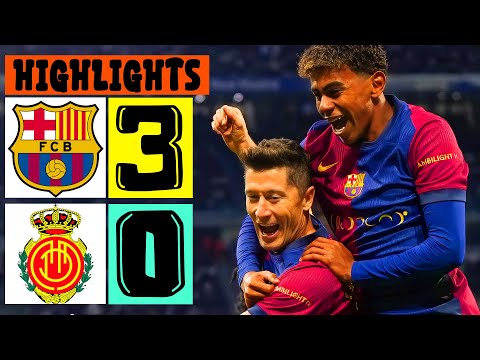 Barcelona vs Mallorca 3-0 🔥 Highlights and Goals | Laliga EA Sports 2026