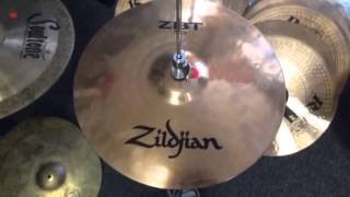 Video thumbnail for 13" ZBT Zildjian Hi Hats - Tobin's Bargain Basement by Tobin Wagstaff Music