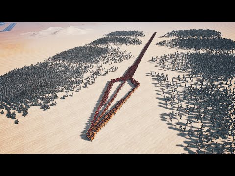 Can Spartan Spear Survive Against 20,000 Persians? | Ultimate Epic Battle Simulator | UEBS