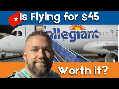 Allegiant Air | The Worst Airline in America | Travels Large